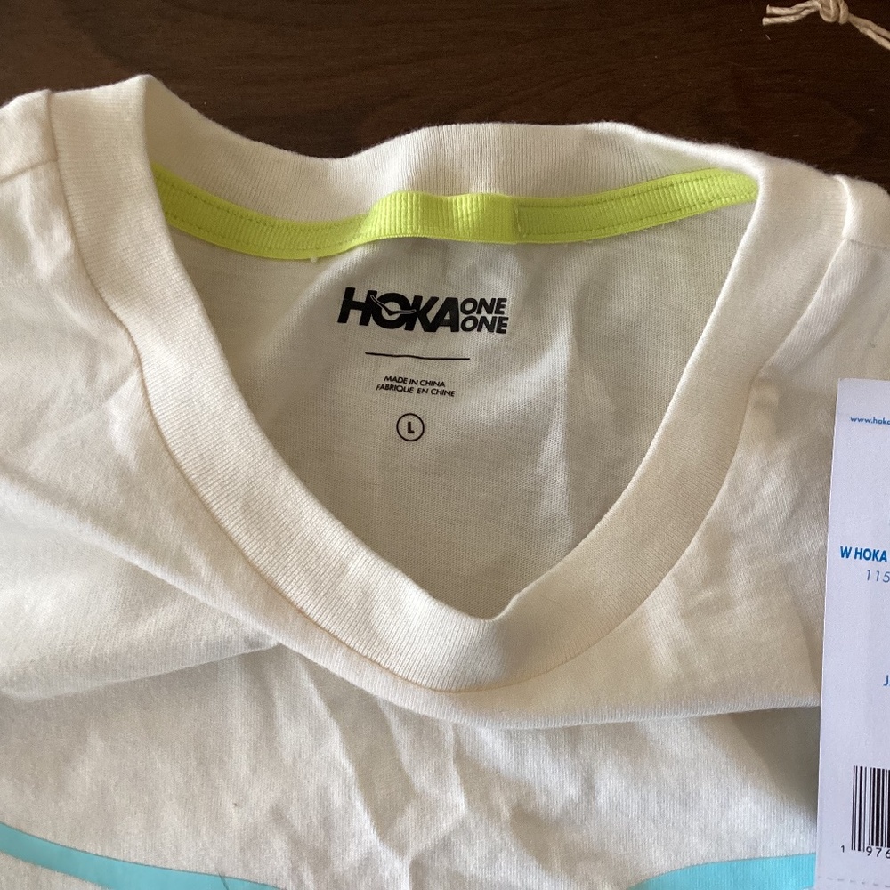 Hoka One One short sleeve, women’s large